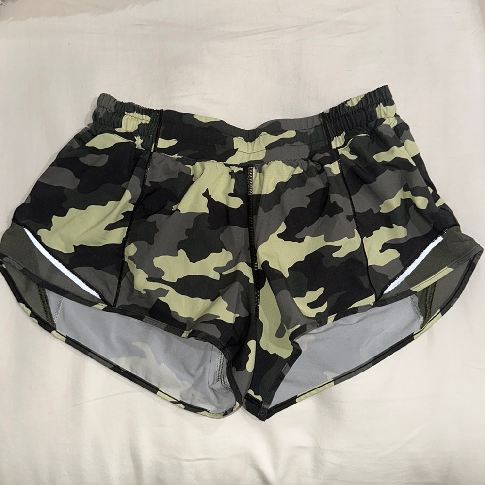 Lululemon Camouflage Shorts